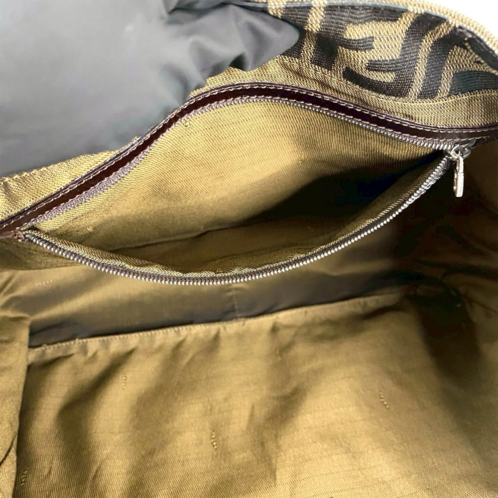 Pre-Loved Fendi Large Zucca Canvas Twins Tote - Picture 4 of 9